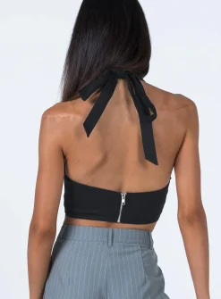 Princess Polly Dreaming Top Black Outlet