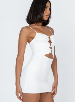 Princess Polly Dreamland Mini Dress White Online