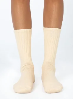 Princess Polly Effortlessly Chic Sock Pack   Beige / Brown Discount