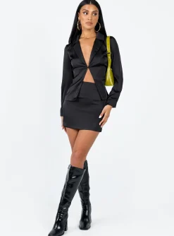Princess Polly Eileen Set Black Best