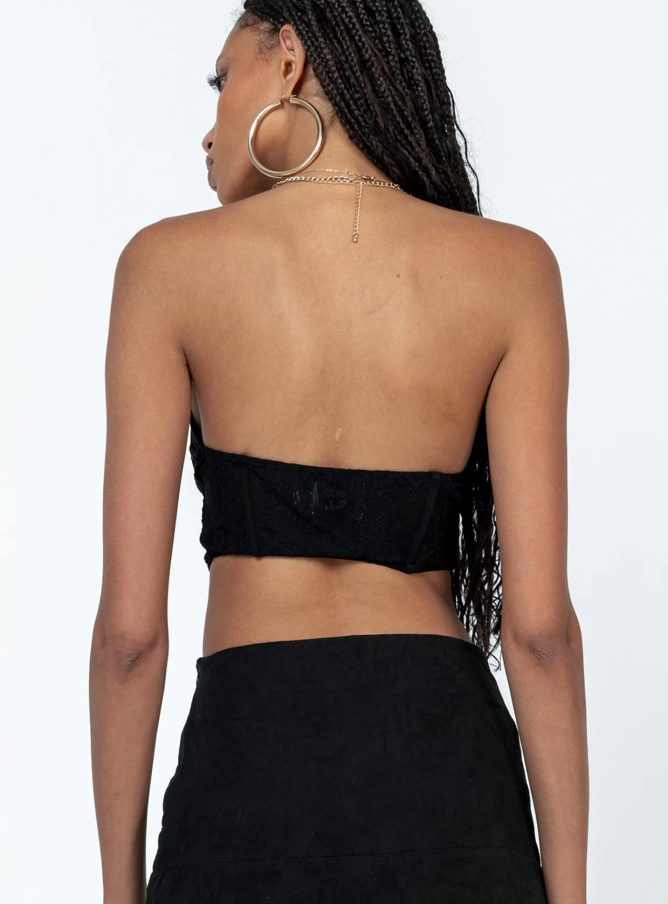 Princess Polly Eilian Corset Black Flash Sale
