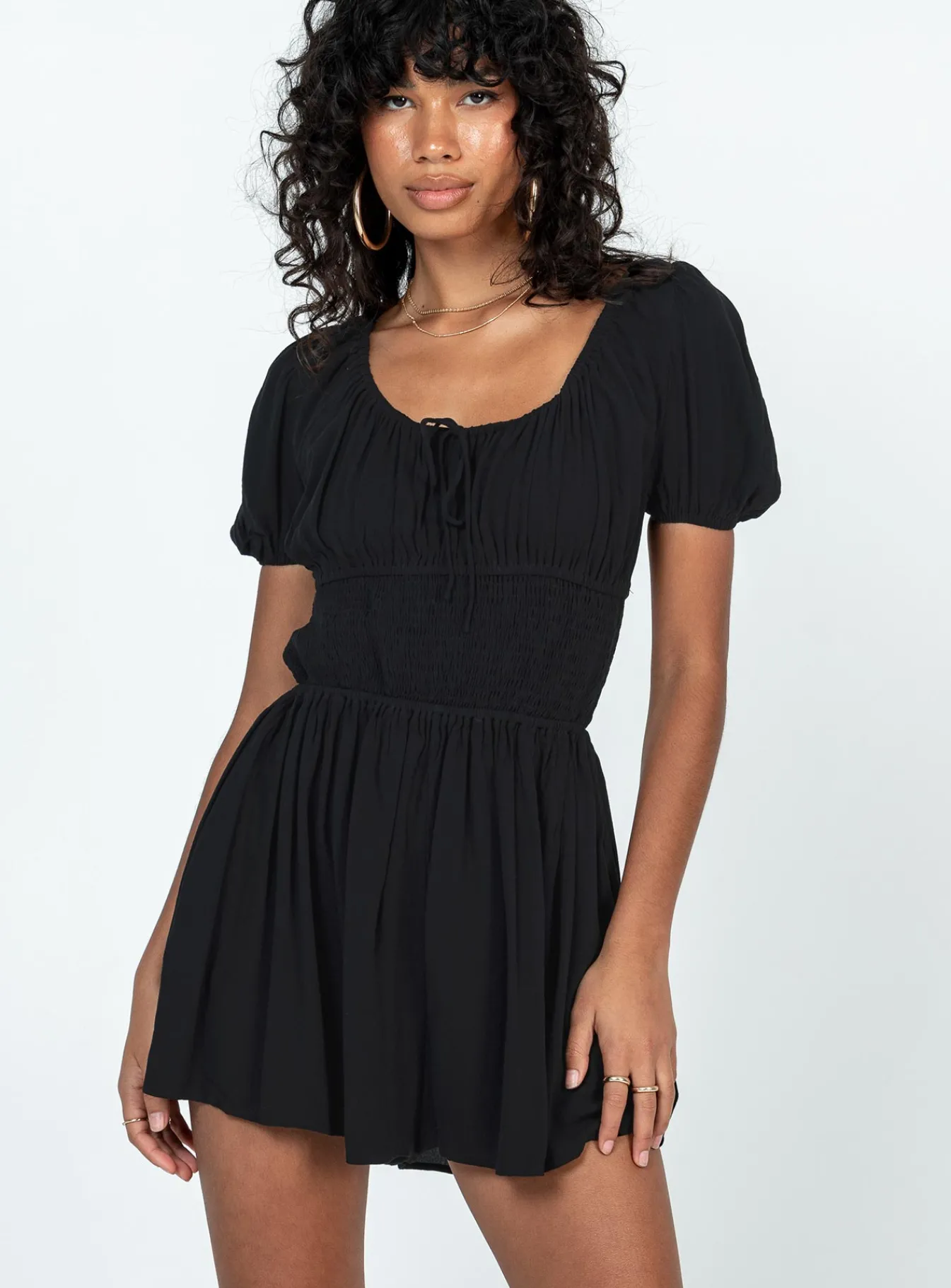 Princess Polly Elijah Romper Black Shop