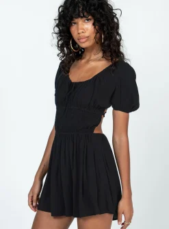 Princess Polly Elijah Romper Black Shop