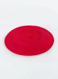 Princess Polly Elio Beret Red Hot