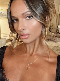 Princess Polly Elizondo Necklace  Gold Best Sale