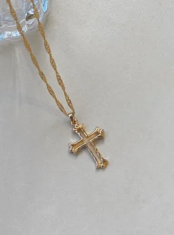 Princess Polly Elizondo Necklace  Gold Best Sale