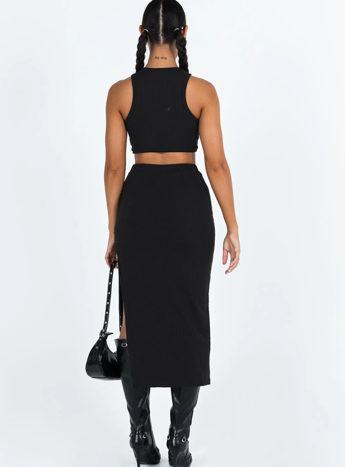 Princess Polly Ellie Set Black Cheap