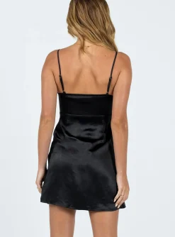 Princess Polly Elona Mini Dress  Black Best Sale