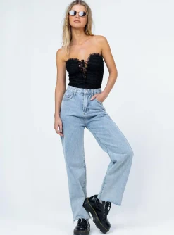 Princess Polly Elysia Bodysuit Black Shop