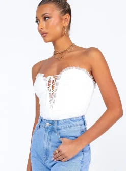 Princess Polly Elysia Bodysuit White Store