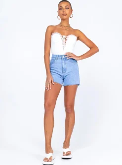 Princess Polly Elysia Bodysuit White Store