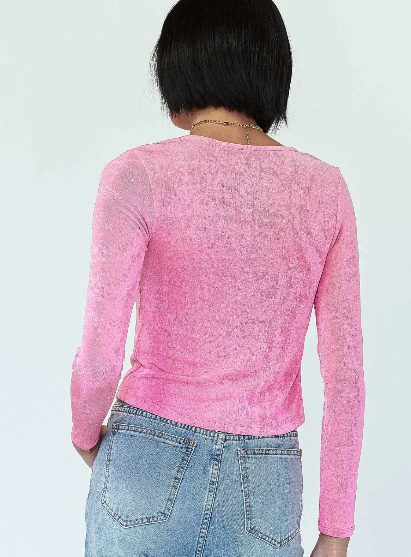 Princess Polly Ember Ring Detail Top Pink Discount