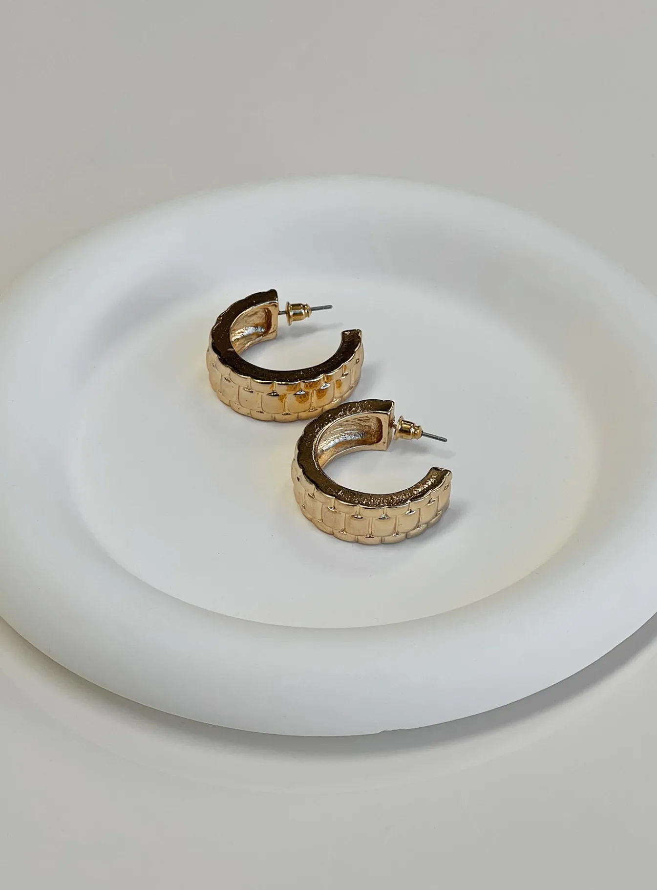 Princess Polly Emiko Earrings Gold Clearance