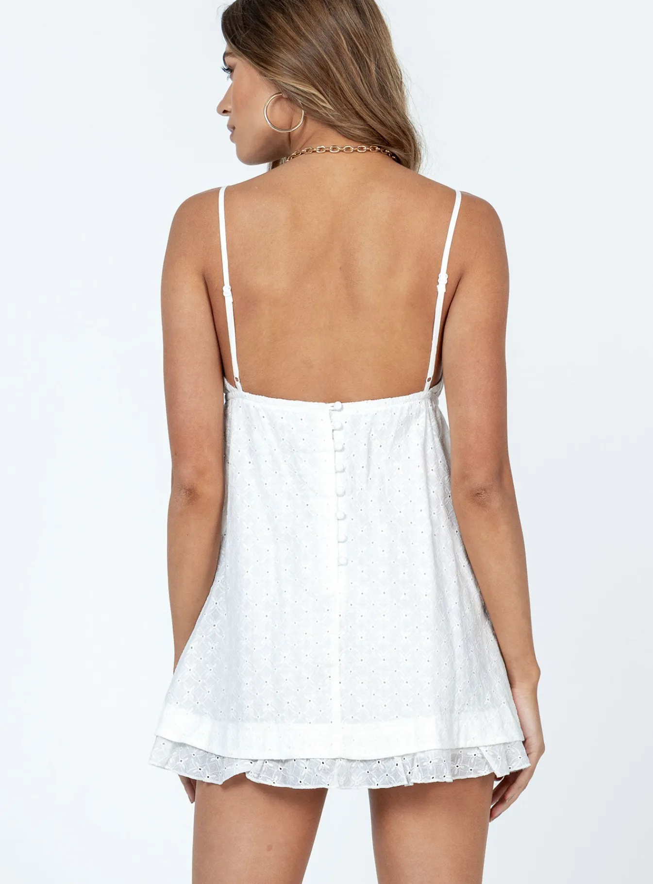Princess Polly Empress Of Love Mini Dressembroidery White Store