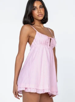 Princess Polly Empress Of Love Mini Dress Pink Cheap