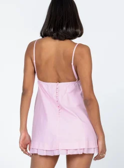 Princess Polly Empress Of Love Mini Dress Pink Cheap