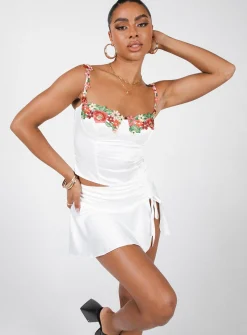 Princess Polly Enchante To Meet You Top  White Outlet