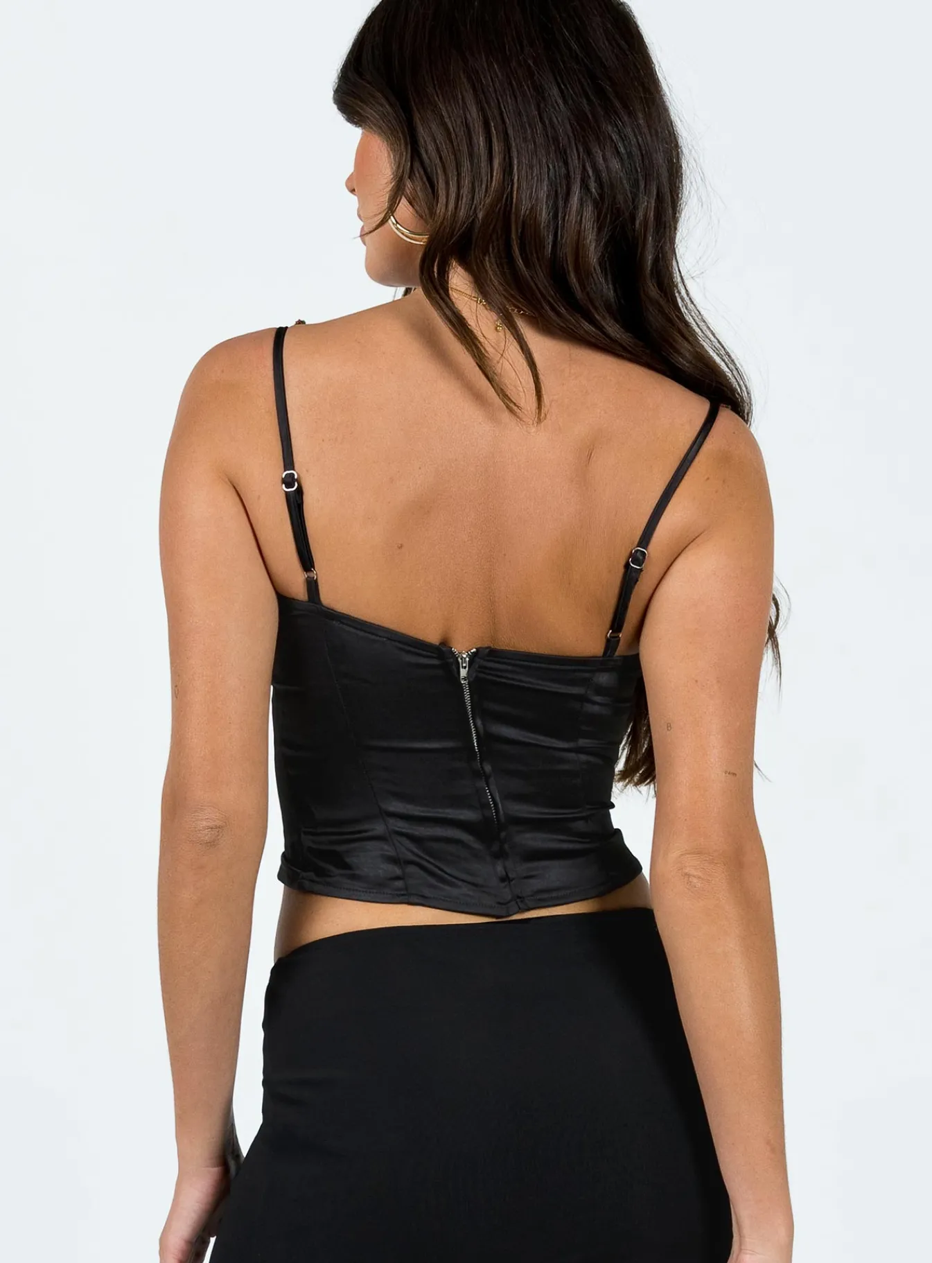 Princess Polly Enchante To Meet You Top Black Store