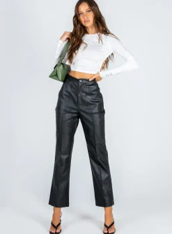 Princess Polly Encore Pants  Black Shop