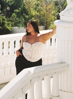 Princess Polly Endless Love Corsetcurve   Ivory Discount