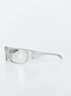 Princess Polly Enrico Sunglasses  Chrome Online