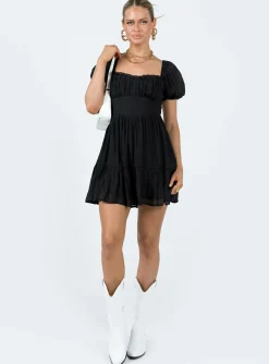 Princess Polly Ethan Mini Dress Black Best Sale