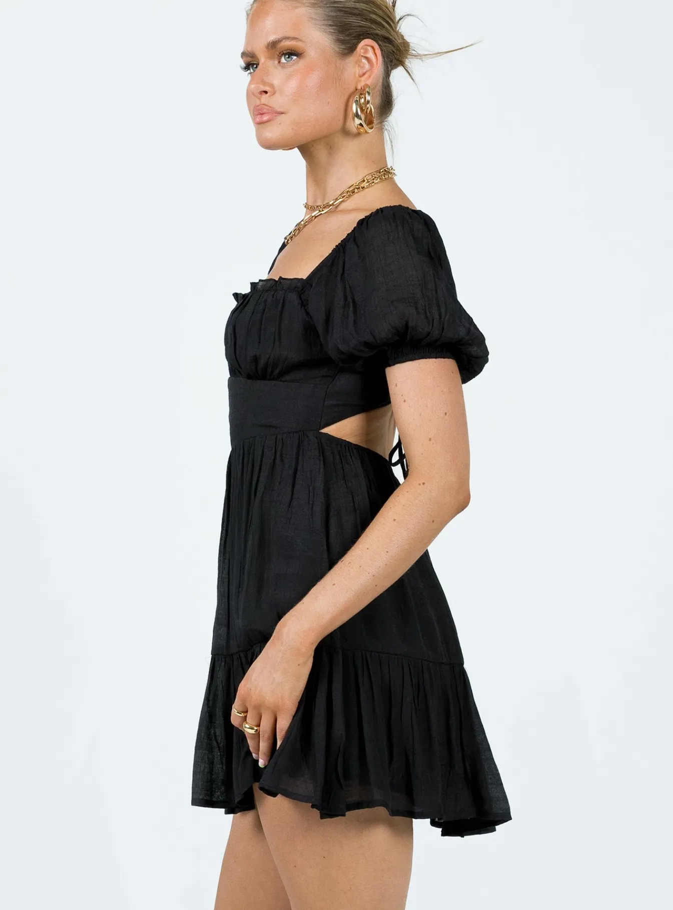 Princess Polly Ethan Mini Dress Black Best Sale