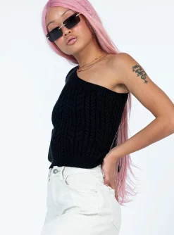 Princess Polly Ethan Top Black Best Sale