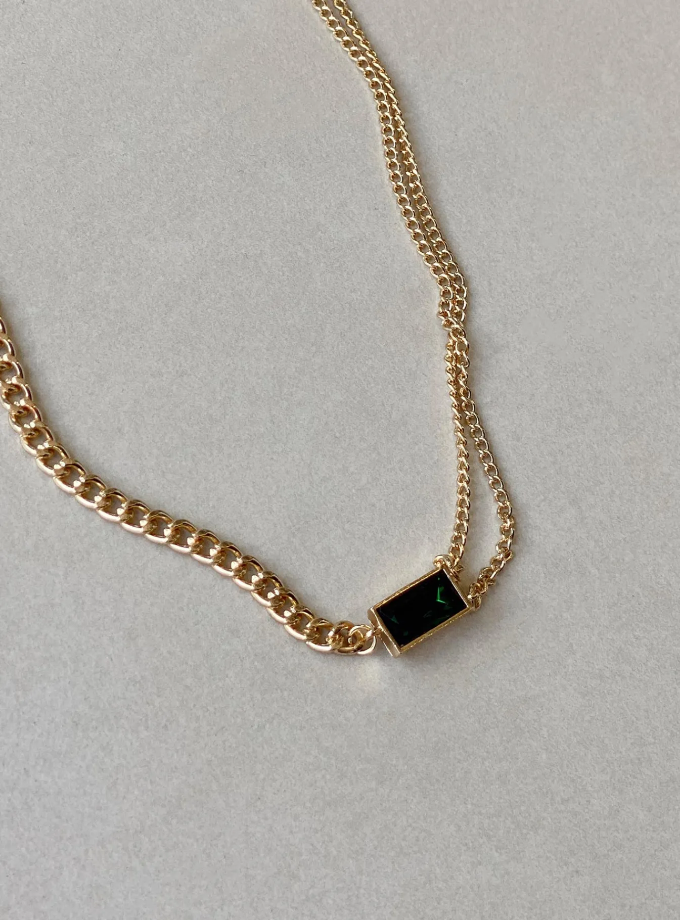 Princess Polly Etienne Necklace/ Green Gold Shop