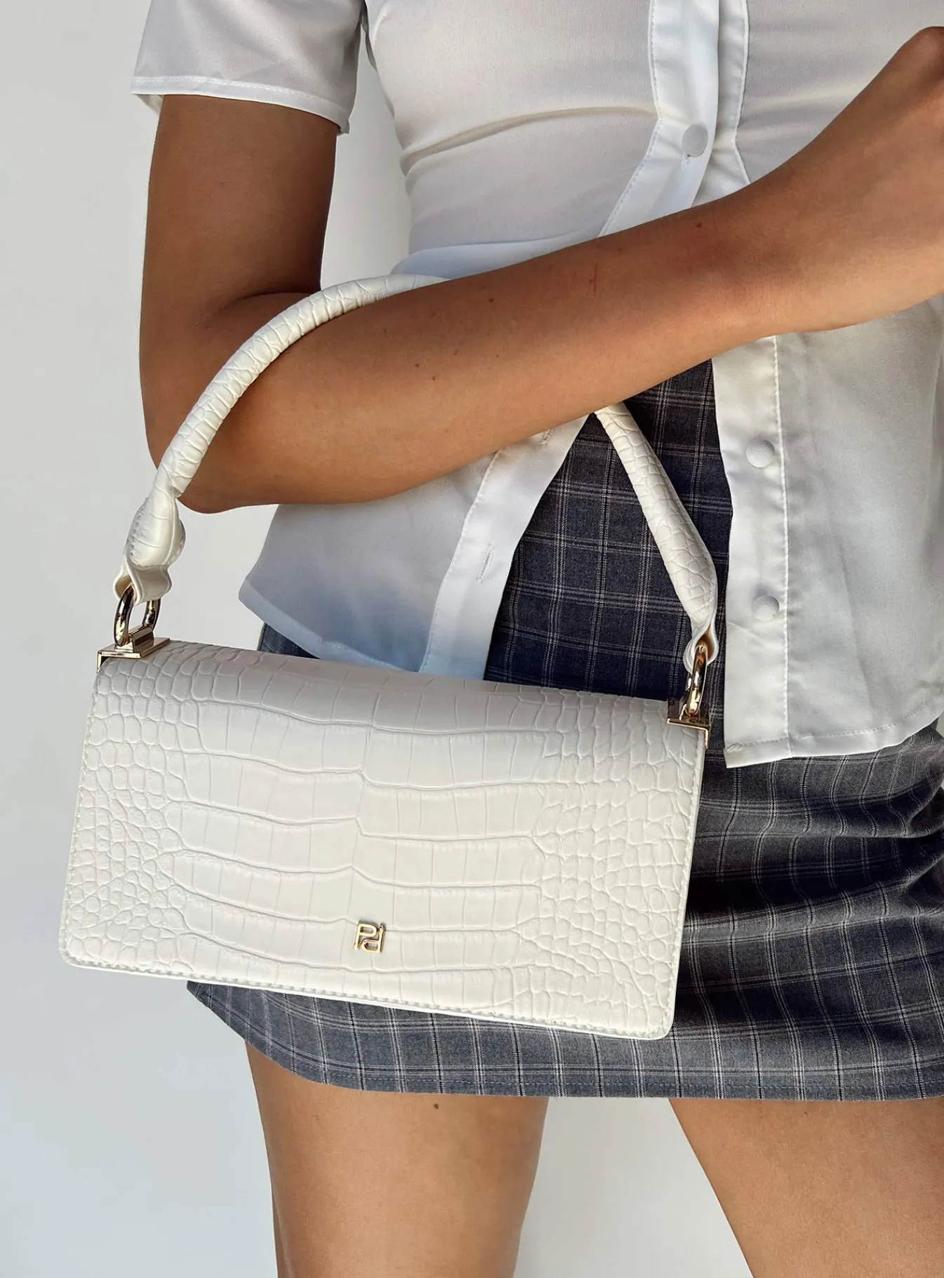 Princess Polly Everidge Shoulder Bag White Fashion
