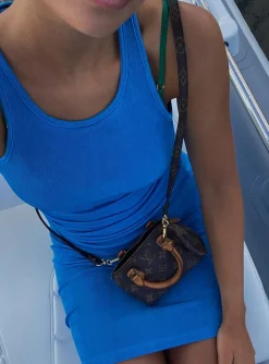 Princess Polly Everlast Midi Dress  Blue Sale