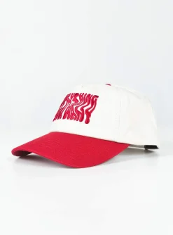 Princess Polly Everything You Want Hat/ Red   Cream Online
