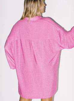 Princess Polly Evolving Shirt Dress  Pink Best