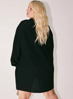 Princess Polly Evolving Shirt Dresscurve   Black Sale
