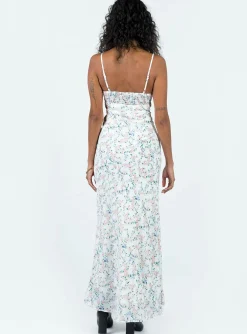 Princess Polly Fairholm Maxi Dress White / Floral Outlet