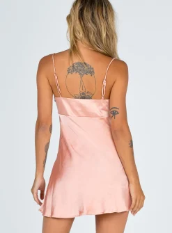 Princess Polly Fiery Feelings Mini Dress  Pink Cheap