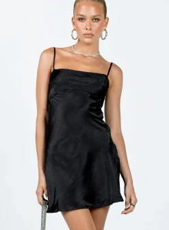 Princess Polly Fiery Feelings Mini Dress Black Best Sale