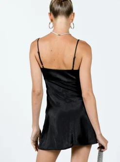 Princess Polly Fiery Feelings Mini Dress Black Best Sale
