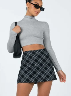 Princess Polly Fike Mini Skirt  Black Online