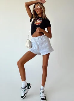 Princess Polly Florida Shorts  Grey Shop