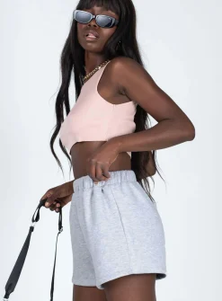 Princess Polly Florida Shorts  Grey Shop