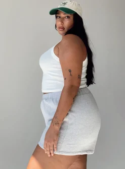 Princess Polly Florida Shortscurve   Grey Fashion