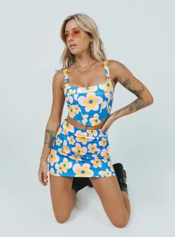Princess Polly Flower Child Corsetmulti Blue Online
