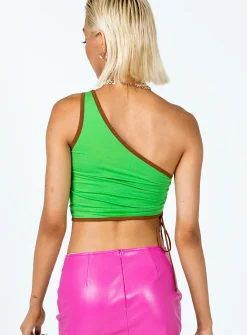 Princess Polly Fly With Me Top  Green Store