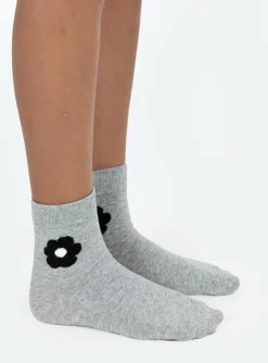 Princess Polly Flynn Socks  Grey Best