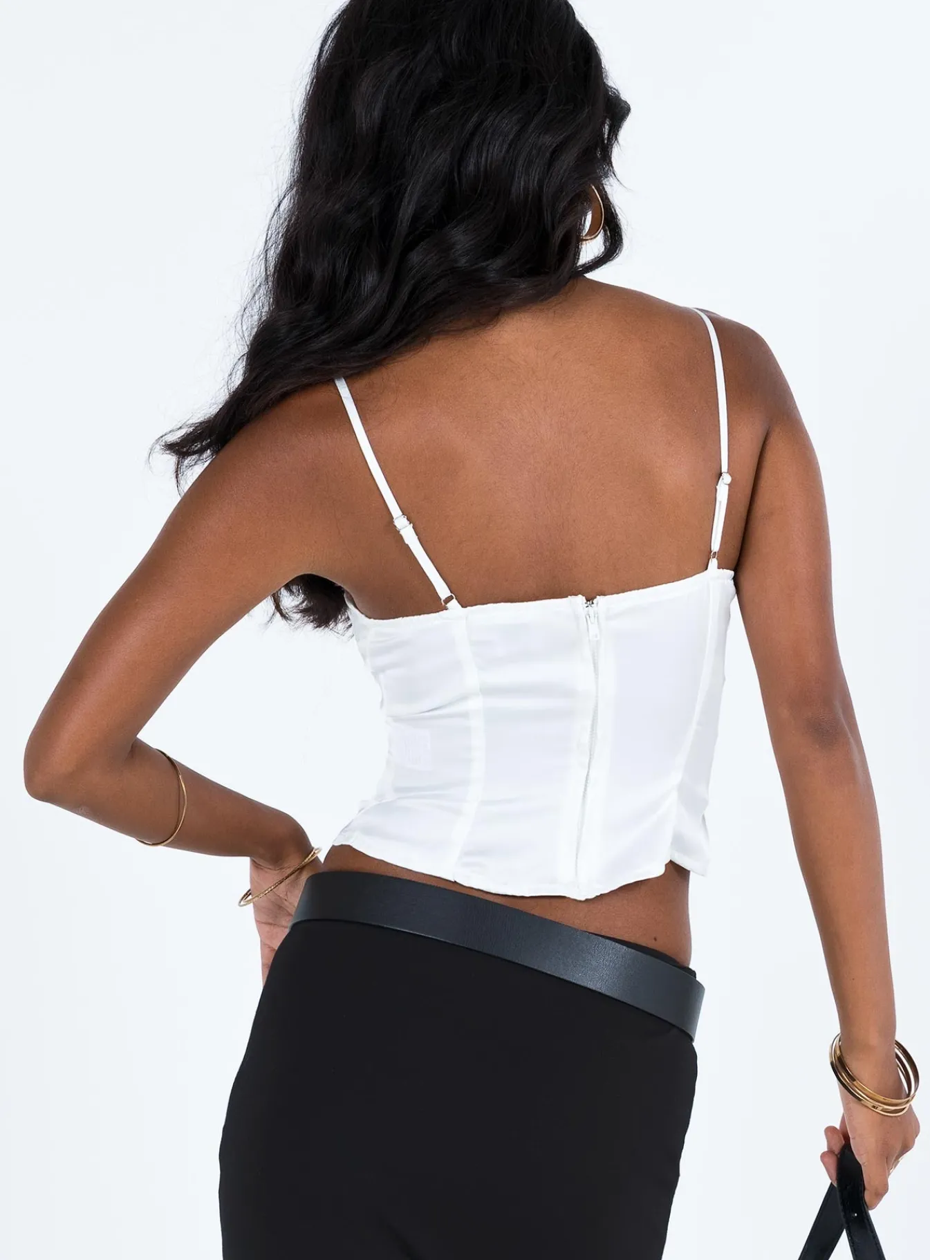 Princess Polly Forella Bustier Top Ivory Outlet