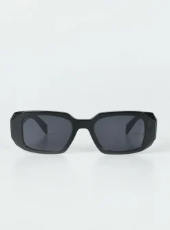 Princess Polly Gabrysia Sunglasses  Black Hot