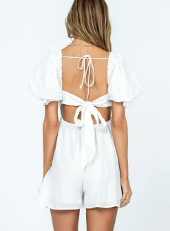 Princess Polly Gemi Romper  White Fashion