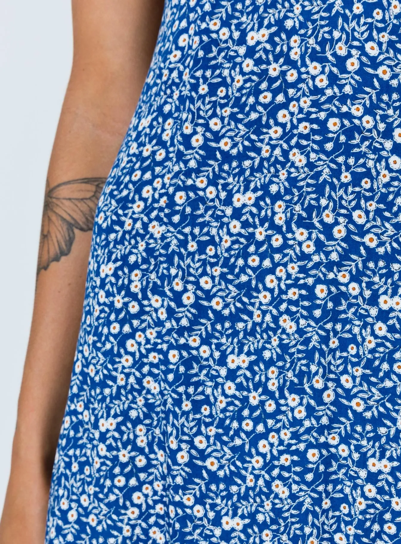 Princess Polly Georgia Midi Dresslower Impact Navy Clearance