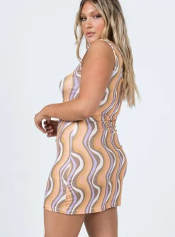 Princess Polly Georgie Mini Dress  Multi Best